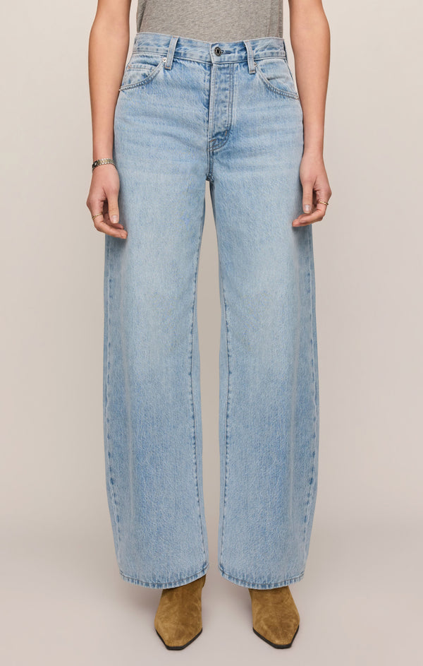 The Show Off High Rise Denim Bowed