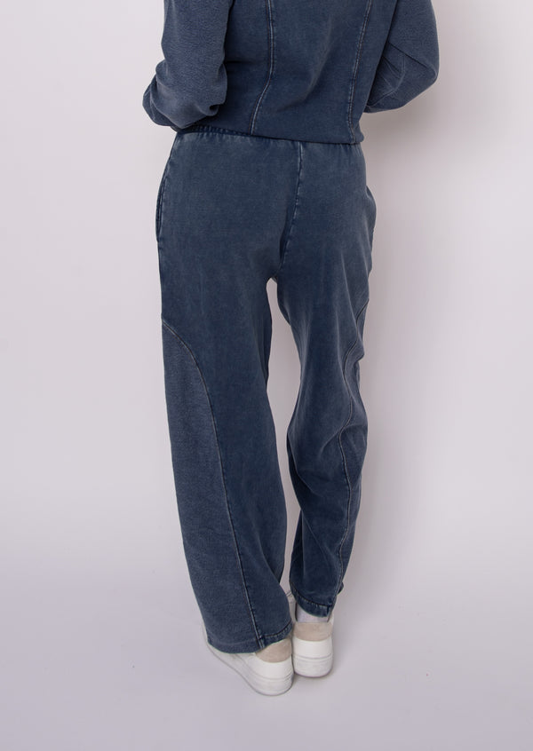 Silco French Terry Jogging Pants I Denim Blue