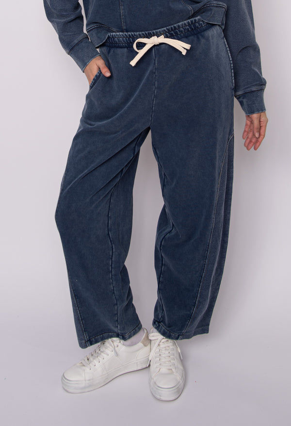 Silco French Terry Jogging Pants I Denim Blue