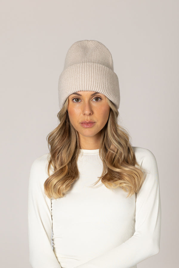 Lyla & Luxe Apres Ski Hat | Latte
