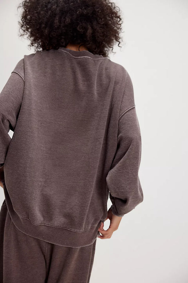 Slow It Down Pullover I French Toast