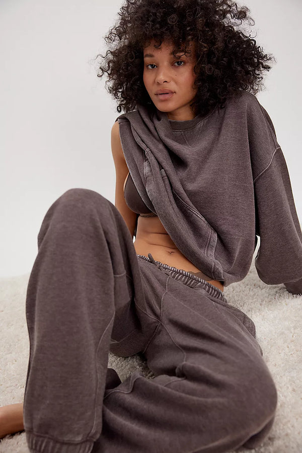 Slow It Down Pullover I French Toast