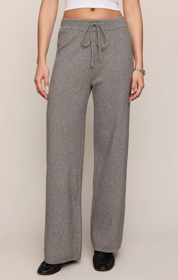Take it Easy Knit Pants I Heather Grey