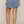 Load image into Gallery viewer, Hunter Whipstitch Knit Denim Shorts
