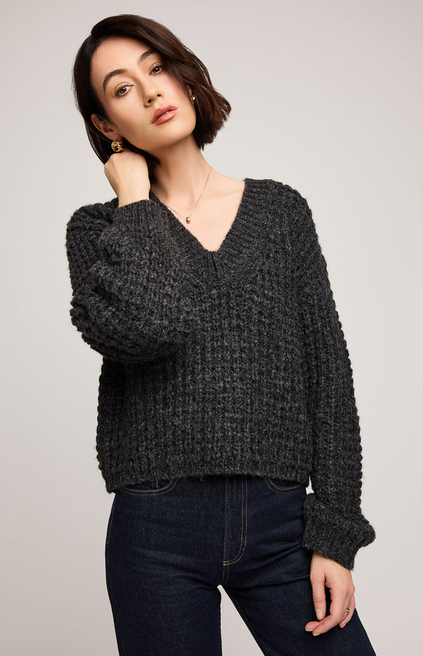 Willow Sweater I Heather Charcoal
