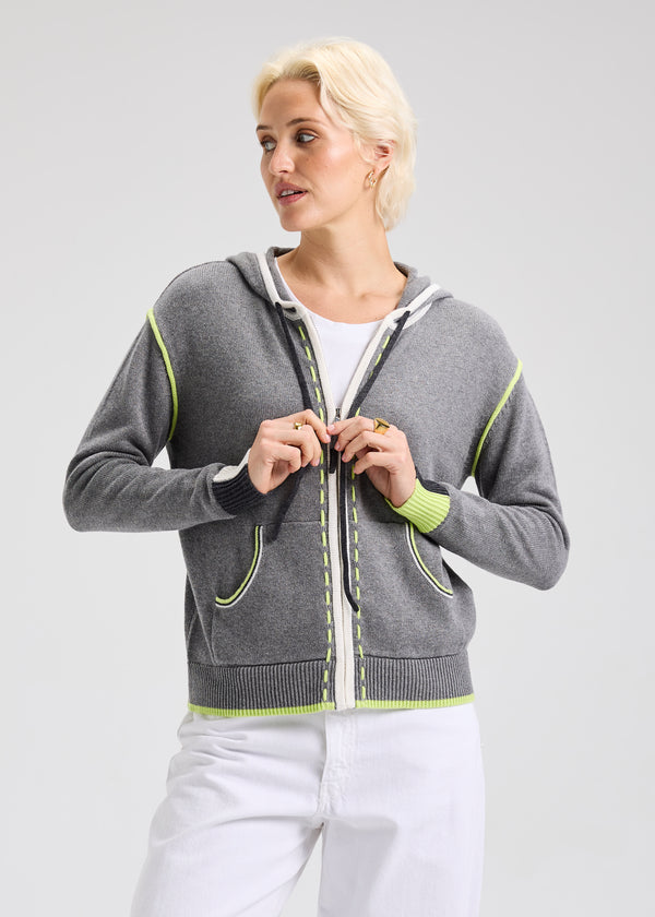 Threaded Hoodie I Cloud