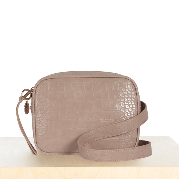 Belt Bag | Rose Croc